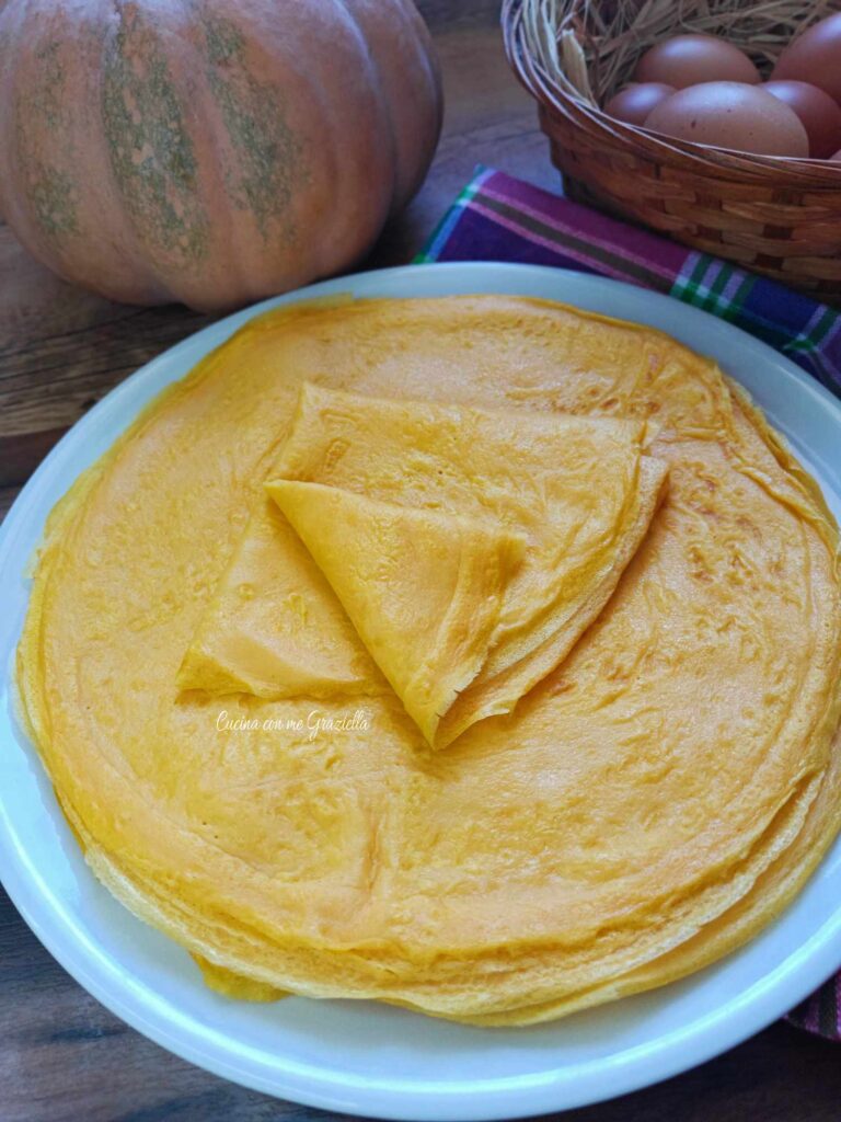 Crepes alla zucca 
