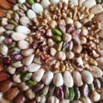 Crostata con frutta secca e ricotta