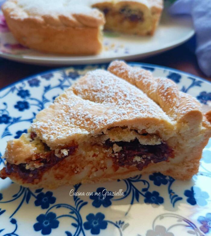 Crostata crema e nutella Crostata crema e nutella