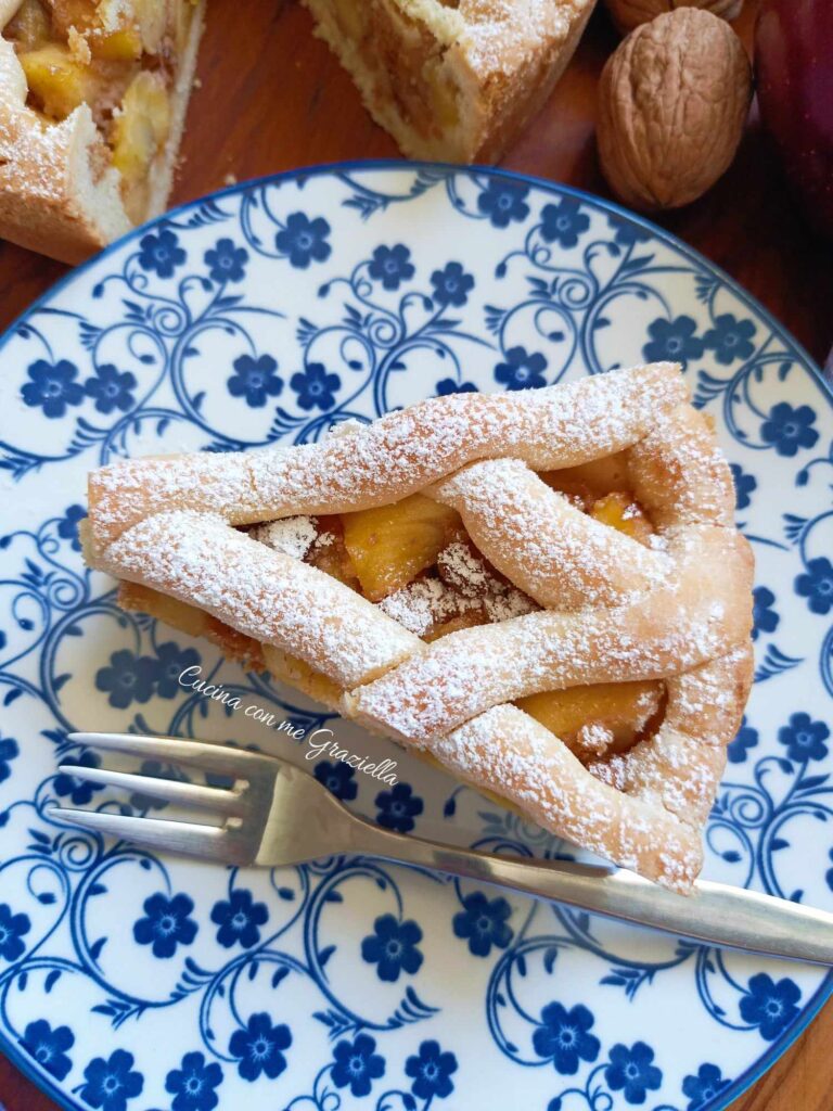 Crostata cuor di mela 