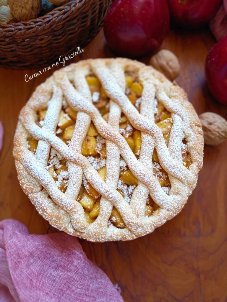 Crostata cuor di mela 