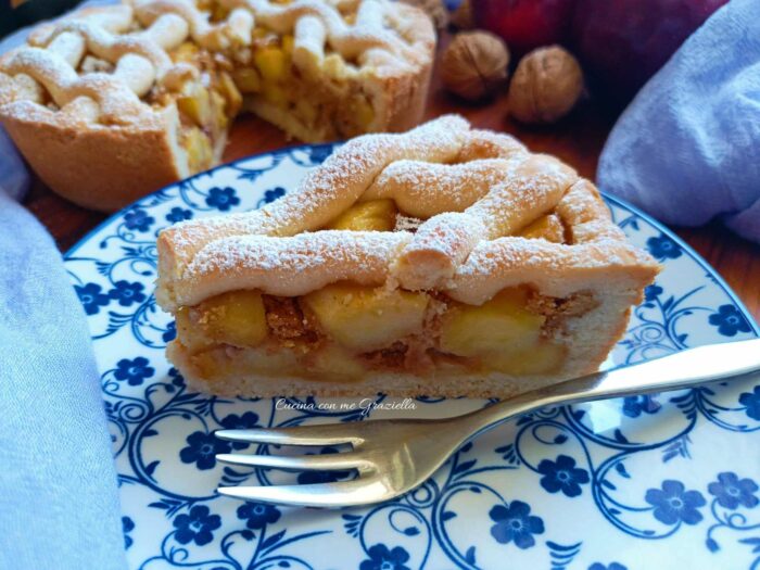 Crostata cuor di mela