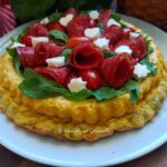 Crostata di frittata al forno con philadelphia