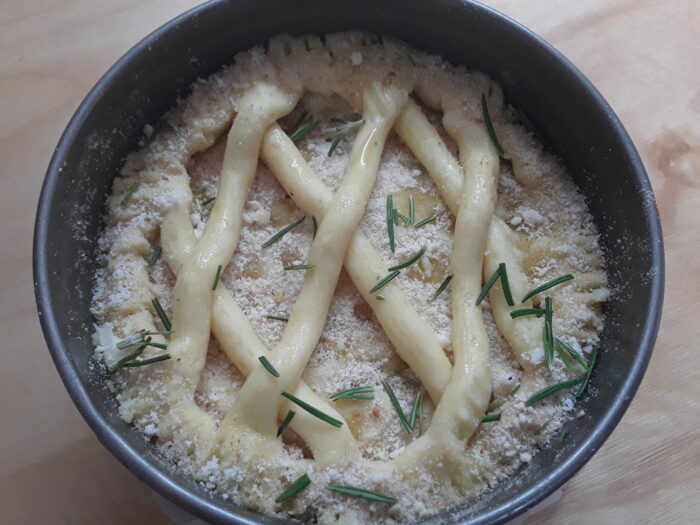 Crostata di patate cruda