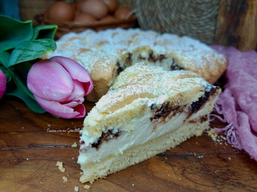 Crostata di ricotta alla pugliese