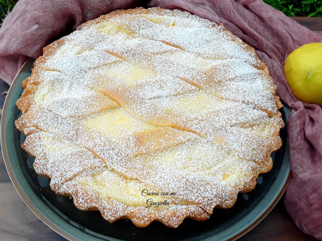 Crostata di ricotta e limone 