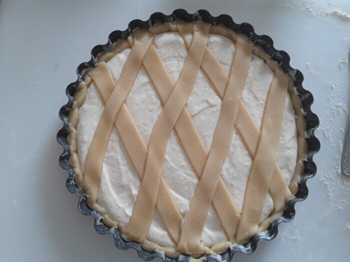 crostata ricotta e limone