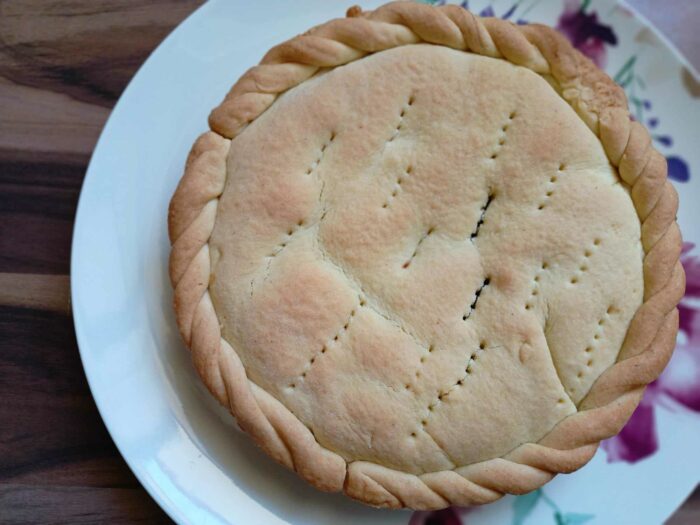 Crostata crema e nutella cotta Crostata crema e nutella cotta