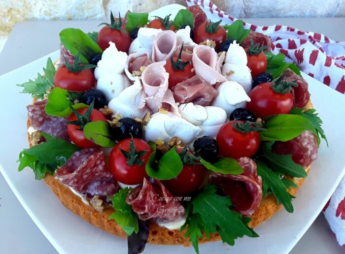 Crostata salata morbida