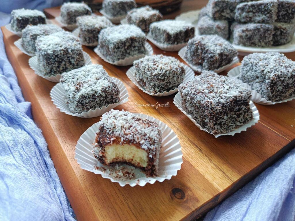 Cubotti cioccolato e cocco 
