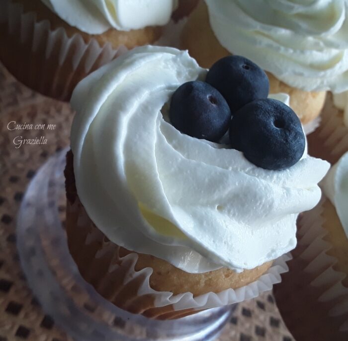 Cupcake ai mirtilli 