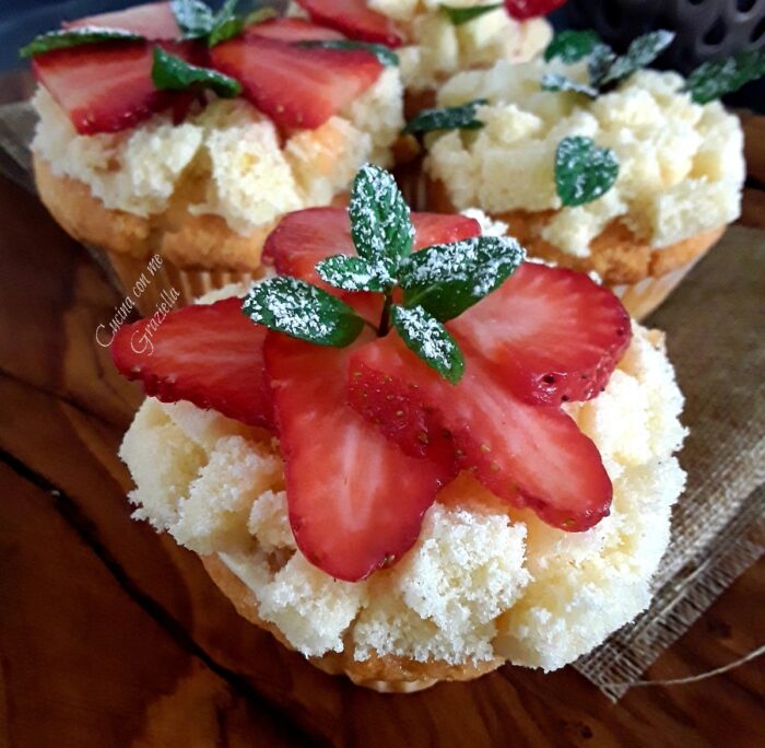 Cupcake mimosa