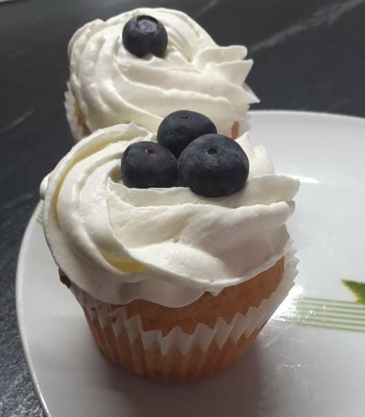 Cupcake ai mirtilli