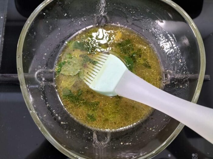 Emulsione olio e limone