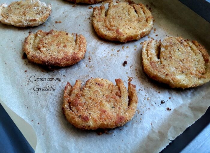 Finocchi impanati al forno