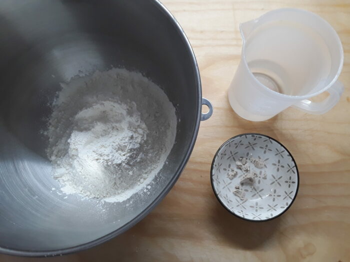 Farina acqua e lievito