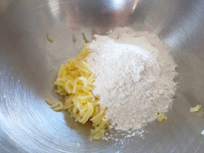patate e  farina