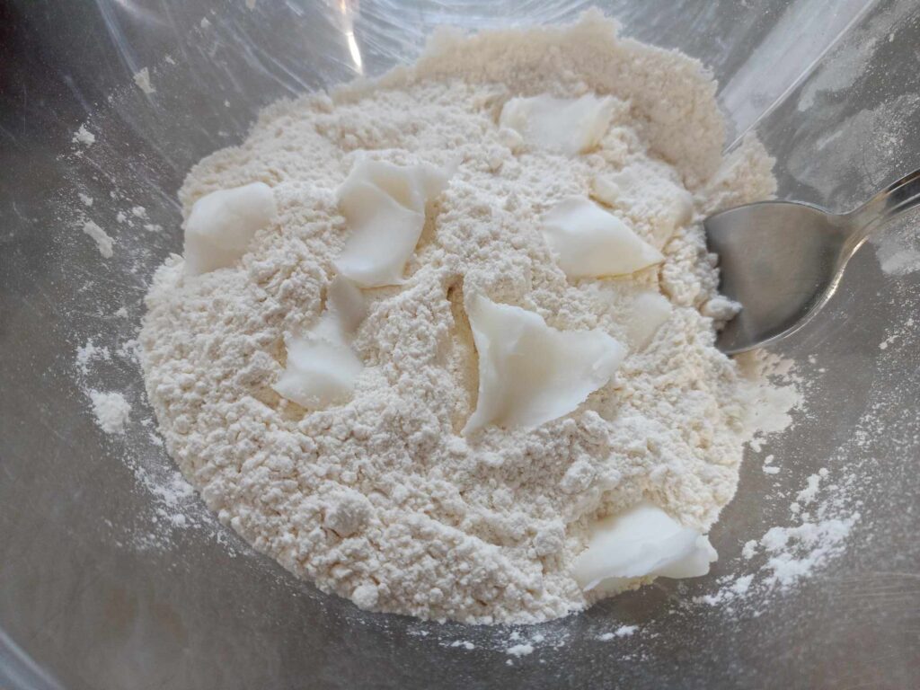 farina zucchero strutto