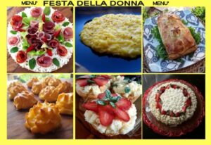 Festa donna menù