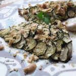 Filetto di orata in crosta di zucchine