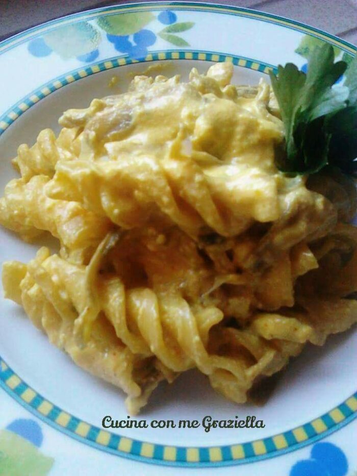Finta carbonara di carciofi