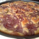 Focaccia con cipolle di Tropea e timo