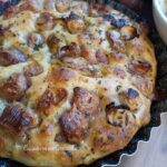 Focaccia con lampascioni