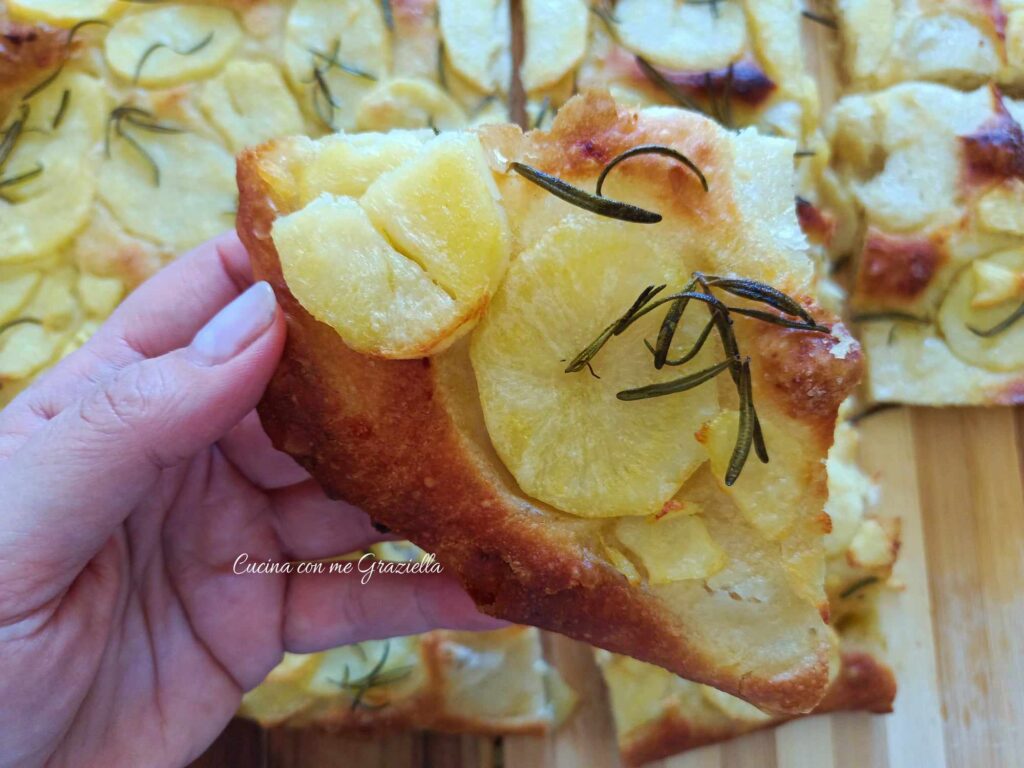 Focaccia con le patate 