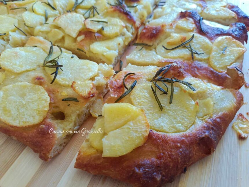 Focaccia con le patate