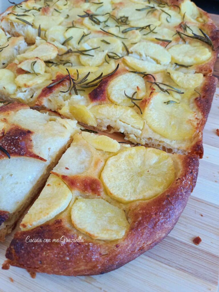 Focaccia con le patate 