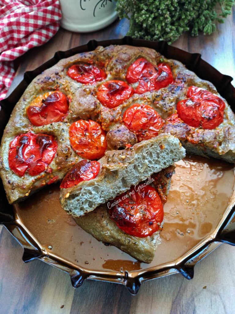 Focaccia di grano arso 