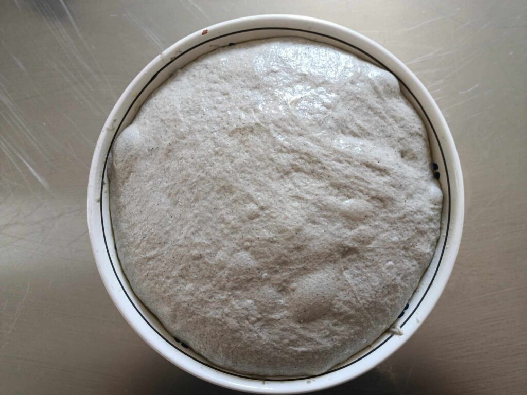 impasto focaccia lievitato grano arso