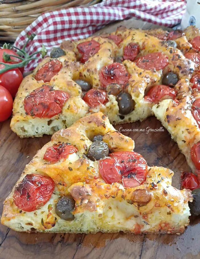 Focaccia pugliese senza impasto 