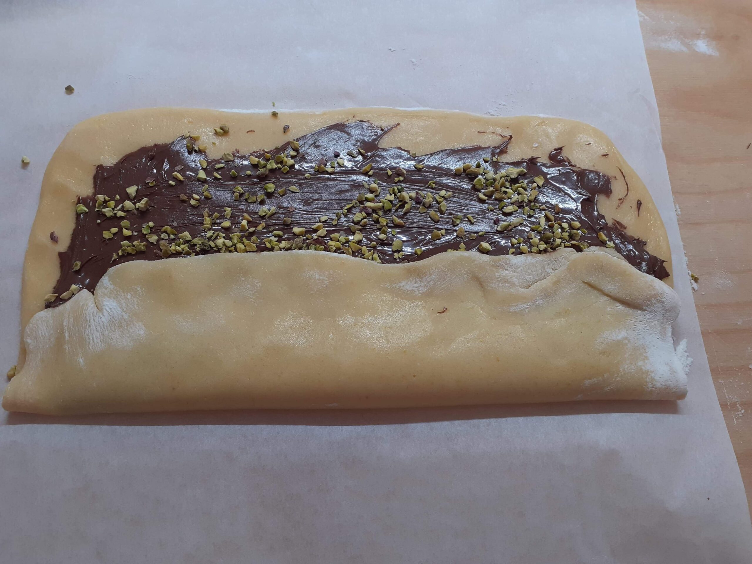 Chiusura rotolo crostata Chiusura rotolo crostata