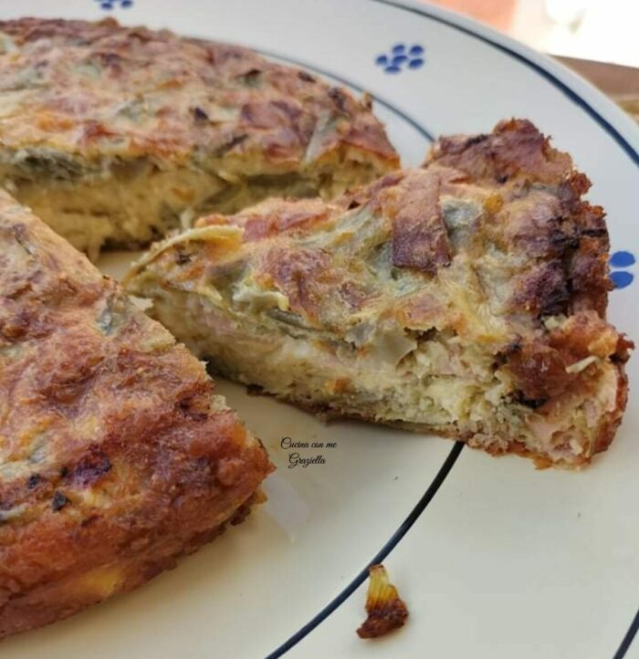 Frittata di carciofi Frittata di carciofi
