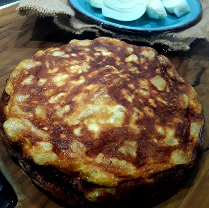 Frittata di finocchi al forno