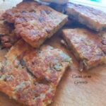 Frittata di pane e carciofi