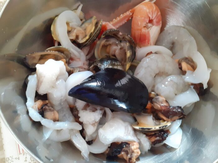 Frutti di mare crudi