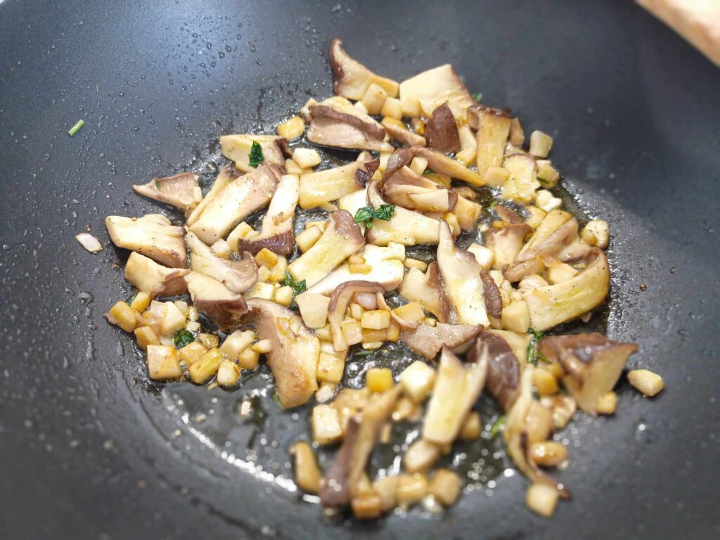 funghi padella