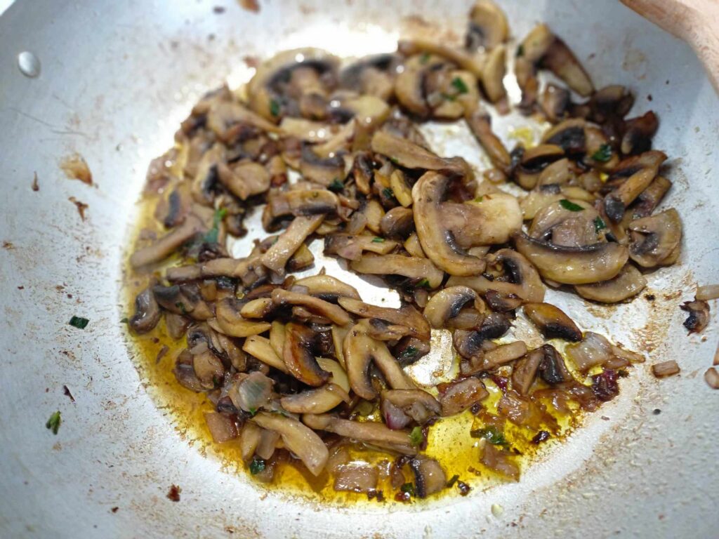funghi padella
