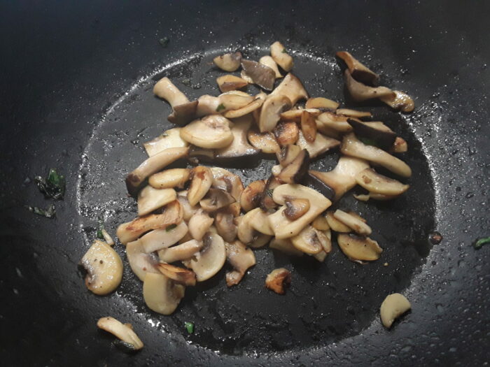 funghi padella