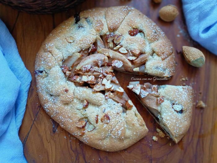 Galette pere e cioccolato