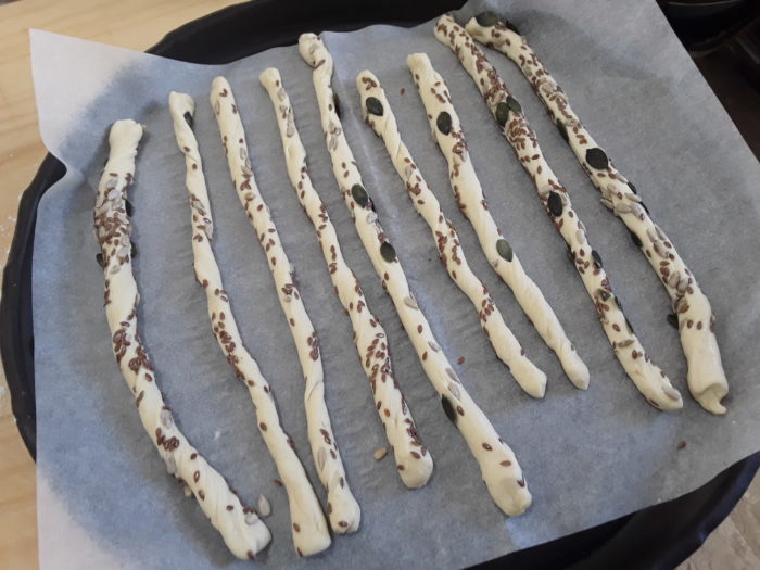 lievitazione grissini