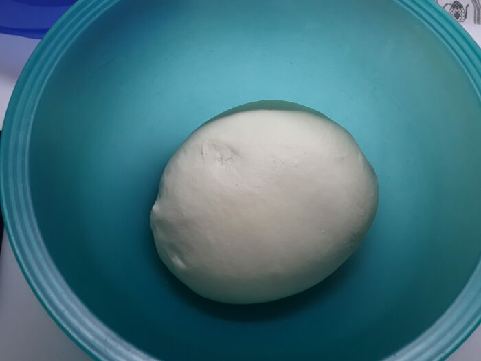 Impasto panzerotti in lievitazione