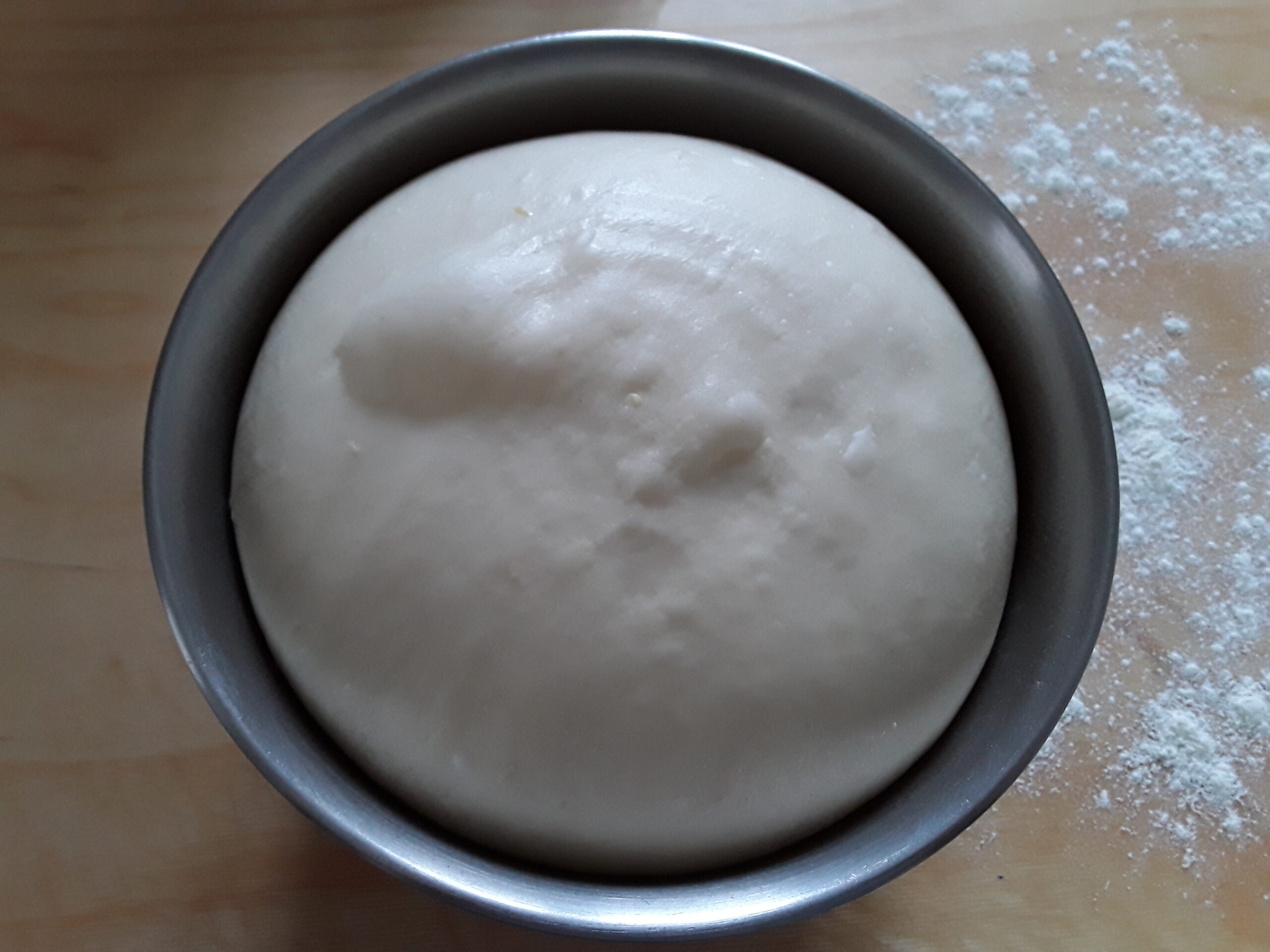 Impasto focaccia raddoppiato