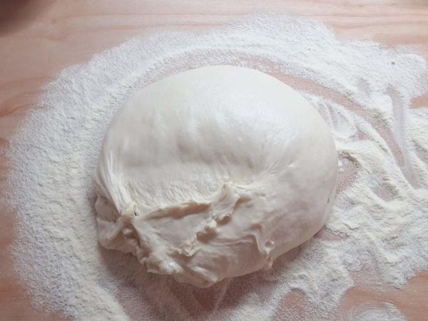 Impasto pucce lievitato