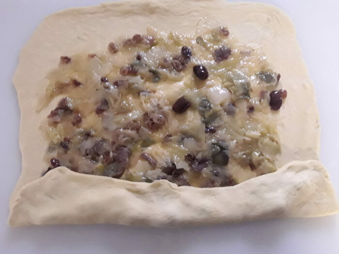 focaccia san Giuseppe rotolo