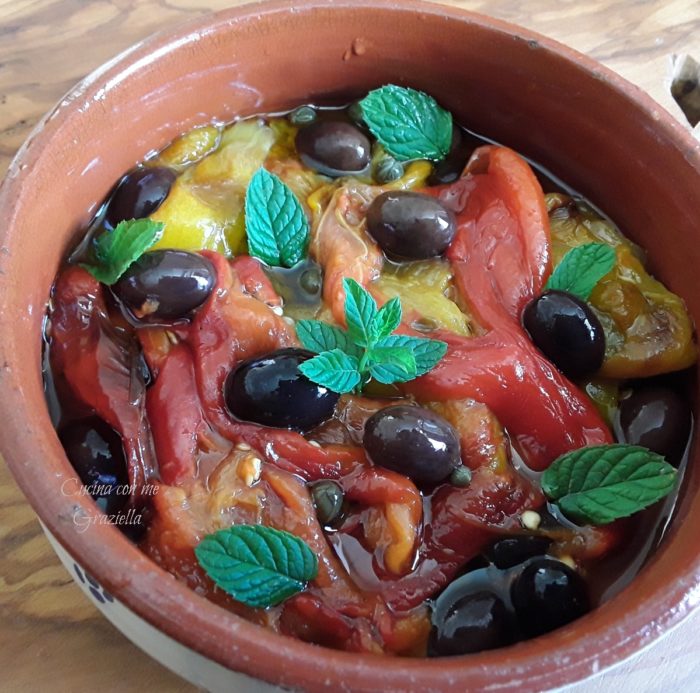 Insalata di peperoni arrosto