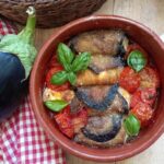 Involtini di melanzane ripieni di ricotta al forno