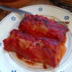 Involtini di mortadella al forno